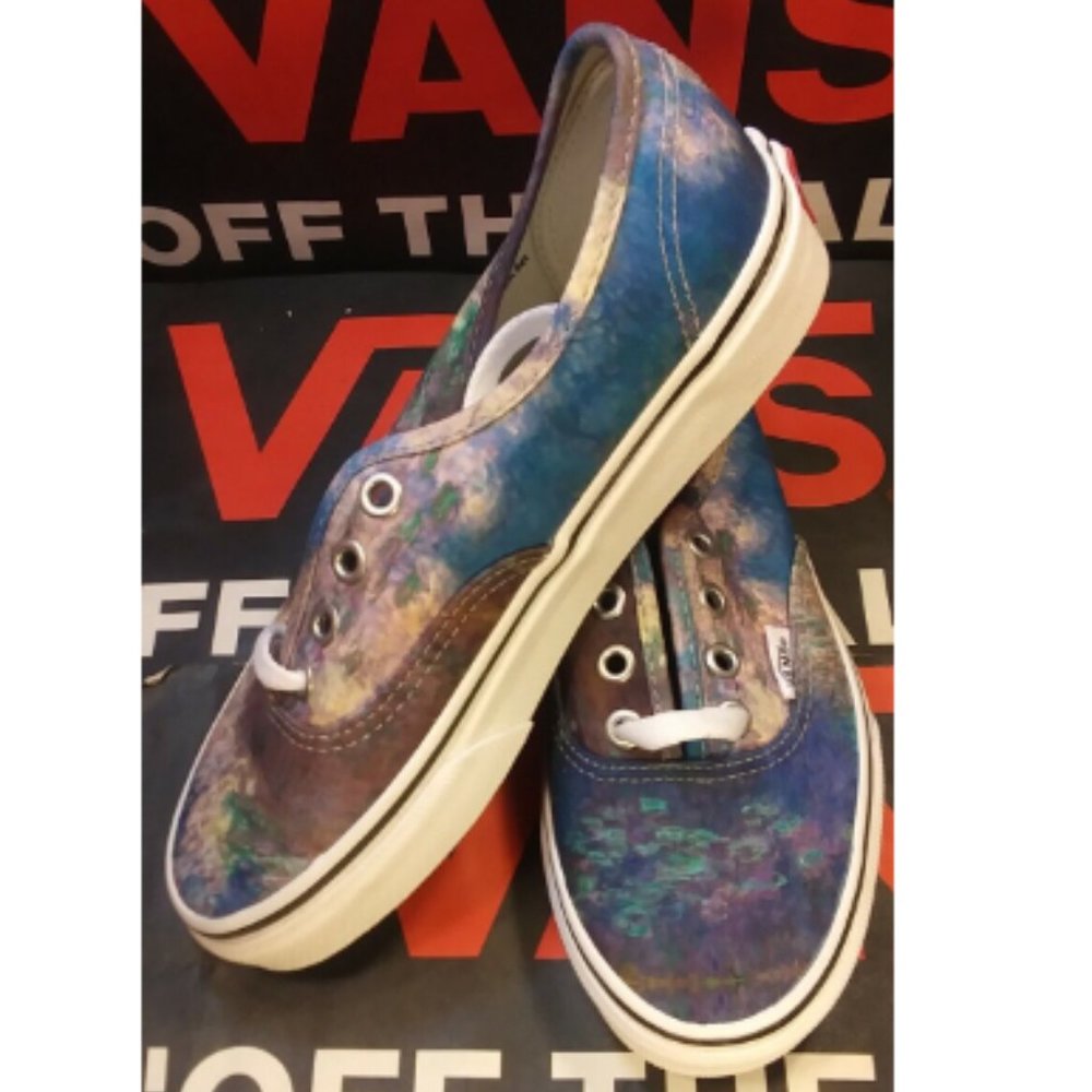 Vans Authentic MoMA Claude Monet Water Lilies Men's 4/Women's 5.5 VN0A2Z5I18H - Picture 9 of 12